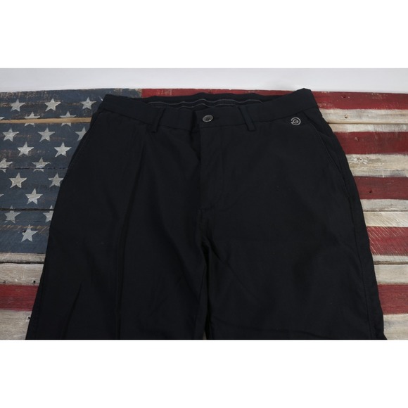 Galvin Green Noah Mens Golf Black 30x30 Breathable Performance Trousers Pants - Picture 9 of 12